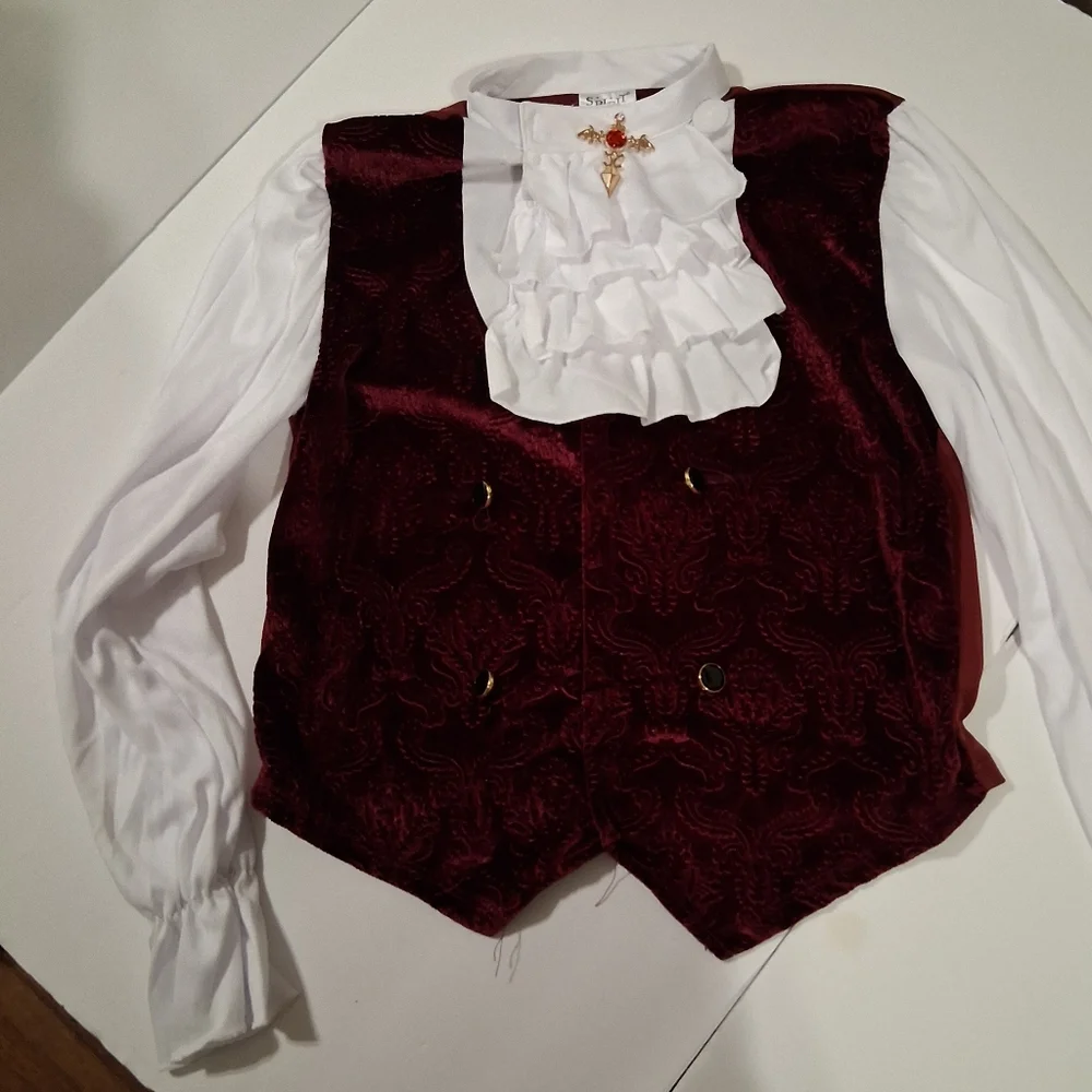 Spirit Child Medium 8-10 Deluke Vampire Halloween Costume - Picture 14 of 16